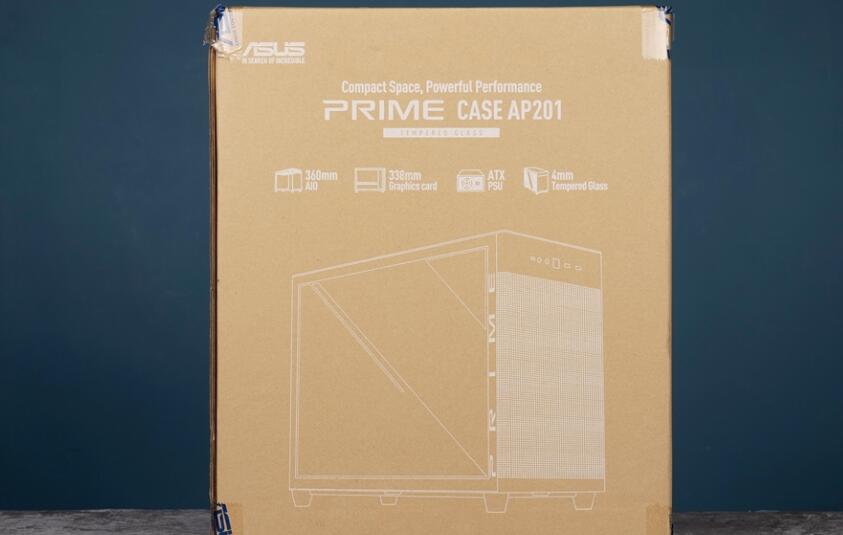 ASUS Prime AP201钢化玻璃版本机箱开箱（asus asbm-e r2.0）-第2张图片-装机笔记