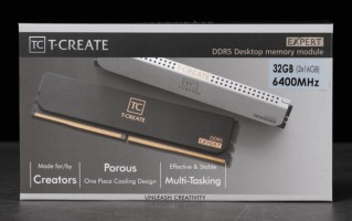 T-CREATE EXPERT DDR5 6400 MHz 32GB（2x16GB）內存开箱评测