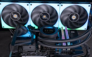 曜越钢影TOUGHLIQUID Ultra 420 RGB CPU散热器开箱评测