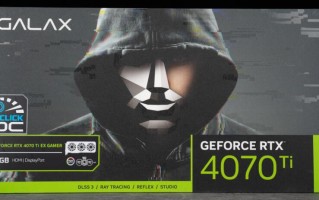 GALAX GeForce RTX4070Ti EX Gamer 1-Click OC显卡开箱评测