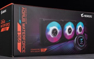 AORUS WATERFORCE II 360水冷散热器开箱评测（360水冷散热器排行）