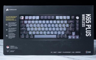 CORSAIR K65 PLUS WIRELESS机械键盘开箱（k66机械键盘）