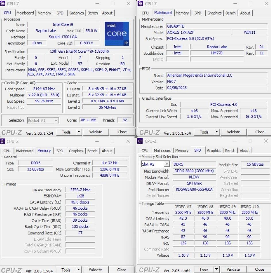 KLEVV DDR5-5600 SO-DIMM 16GBx2內存开箱评测（klevv ddr4）-第4张图片-装机笔记