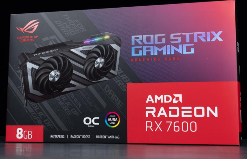 ASUS ROG Strix Radeon RX 7600 OC Edition显卡开箱评测（rx6700xt华硕）-第1张图片-装机笔记