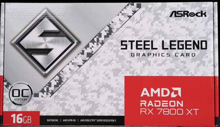 ASRock Radeon RX7800XT Steel Legend 16GB OC显卡开箱评测（rx6700）-第1张图片-装机笔记