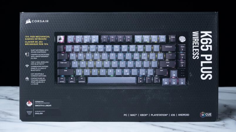 CORSAIR K65 PLUS WIRELESS机械键盘开箱（k66机械键盘）-第1张图片-装机笔记