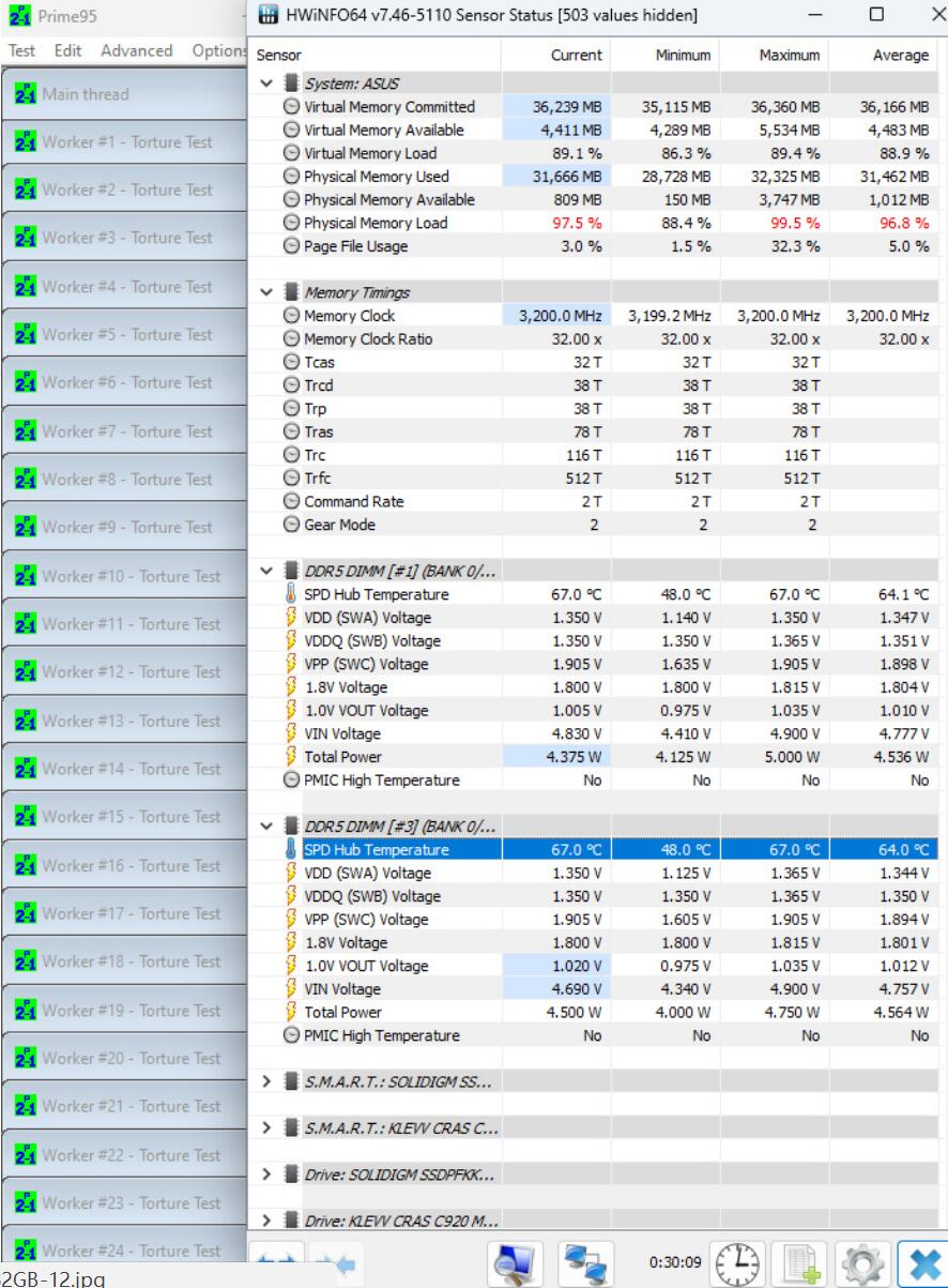 KLEVV BOLT V DDR5 6400MT/s 16GBx2內存开箱评测-第16张图片-装机笔记