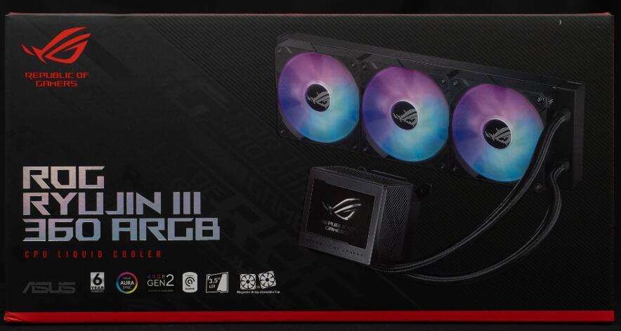 ROG RYUJIN III 360 ARGB一体式水冷散热器开箱评测（rog360水冷怎么样）-第2张图片-装机笔记