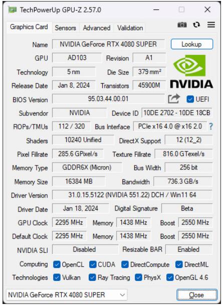 NVIDIA GeForce RTX4080Super开箱评测-第7张图片-装机笔记