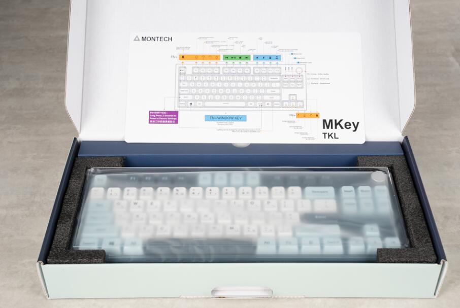 Montech MKey机械式键盘开箱（mxkeys 机械键盘）-第2张图片-装机笔记