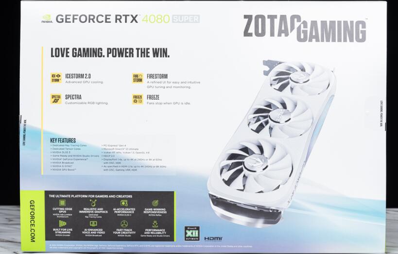 ZOTAC GAMING RTX4080Super 16GB TRINITY OC WHITE开箱评测-第2张图片-装机笔记