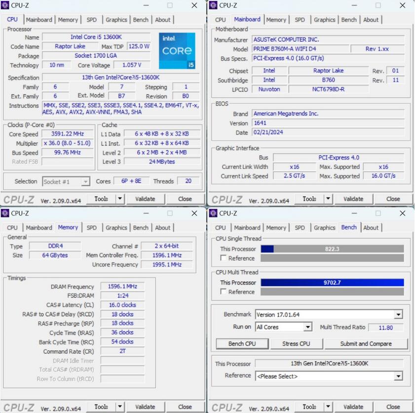 华硕PRIME B760M-A WIFI D4-CSM主板开箱测试-第16张图片-装机笔记