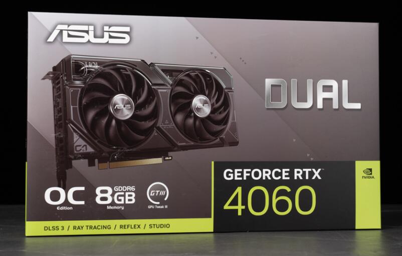 ASUS Dual GeForce RTX4060 OC 8GB GDDR6显卡开箱评测-第1张图片-装机笔记