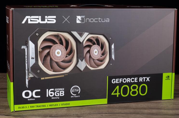 ASUS GeForce RTX4080 16GB GDDR6X Noctua OC显卡开箱评测-第1张图片-装机笔记