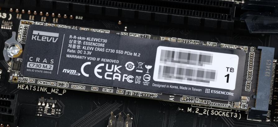 KLEVV CRAS C730 M.2 SSD开箱评测-第1张图片-装机笔记