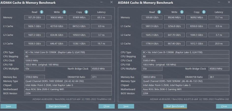 十铨T-FORCE DELTA RGB DDR5 7200MT/s 24GBx2內存开箱评测-第10张图片-装机笔记