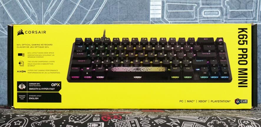 CORSAIR K65 Pro Mini电竞键盘（key65键盘）-第1张图片-装机笔记