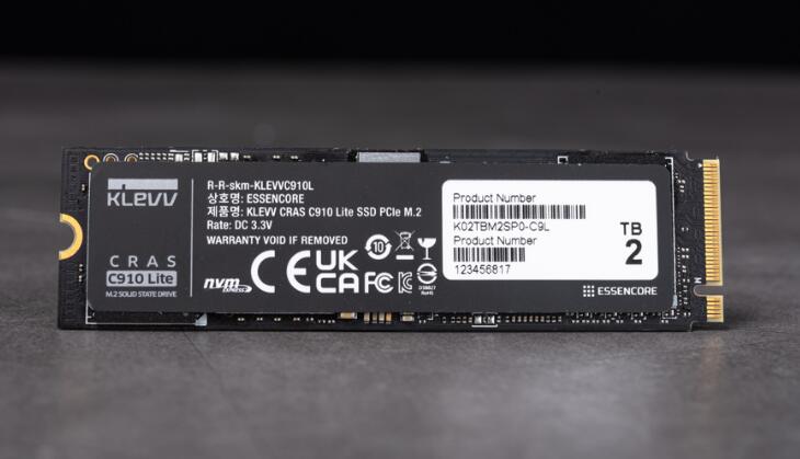 KLEVV CRAS C910 Lite 2TB SSD开箱评测-第2张图片-装机笔记