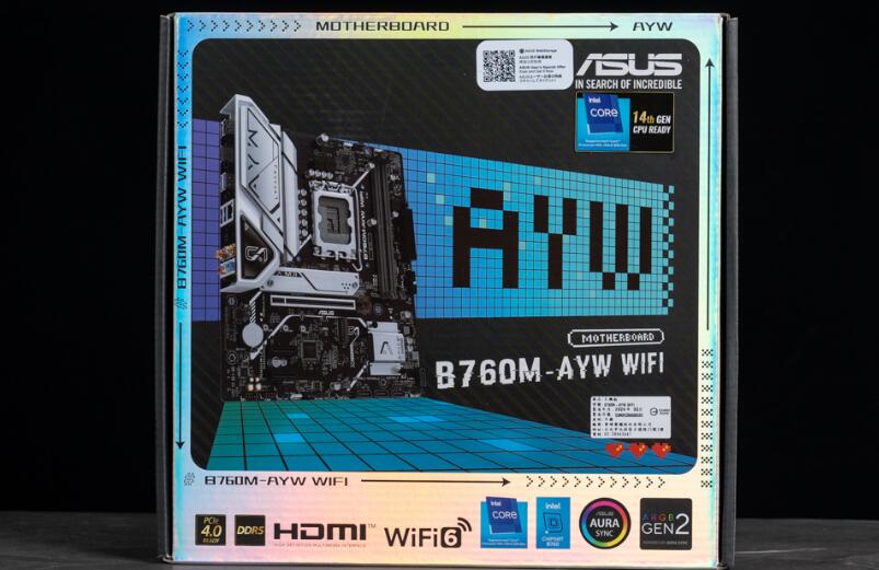 ASUS B760M-AYW WIFI主板开箱评测（asus b75m-a）-第2张图片-装机笔记