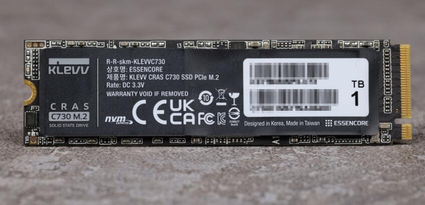 KLEVV CRAS C730 M.2 SSD开箱评测-第4张图片-装机笔记